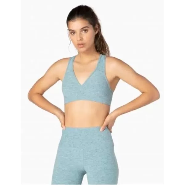 Beyond Yoga Womens Spacedye Lift Your Spirits BraBlue Crushsky Blue