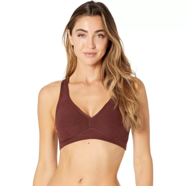 Beyond Yoga Womens Spacedye Lift Your Spirits BraBrown