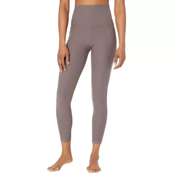 Beyond Yoga Womens Spacedye Out of Pocket High Waisted Midi LeggingsWoodland Heather