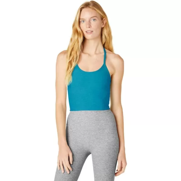 Beyond Yoga Womens Spacedye Slim Racerback TankBlue Glow Heather