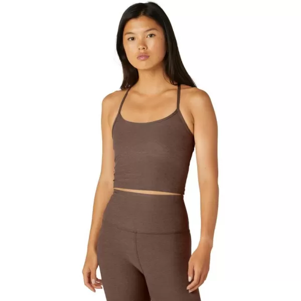 Beyond Yoga Womens Spacedye Slim Racerback TankTruffle Heather