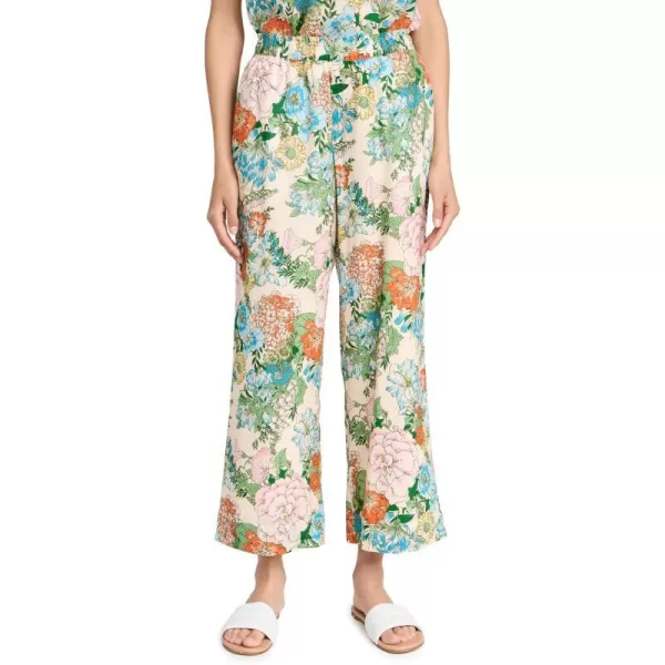 Birds of Paradis Womens Willa PantsVintage Courtyard