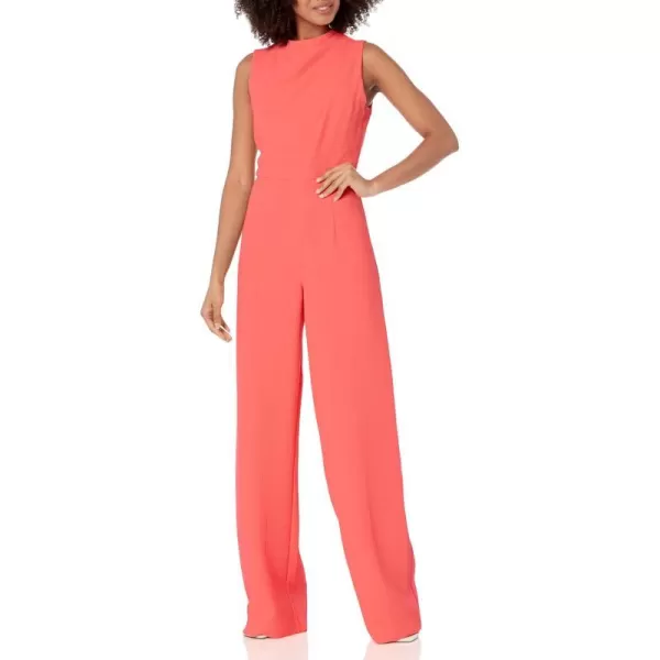 Black Halo Womens Corinne JumpsuitCandied Coral