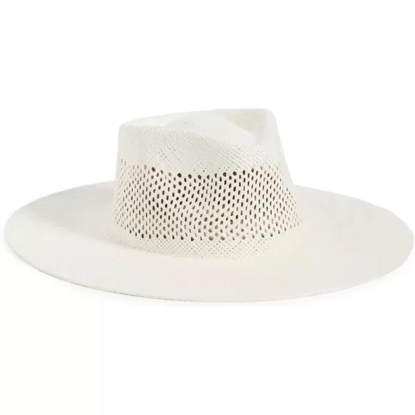 Brixton Womens Jo Panama Straw Rancher HatPanama White