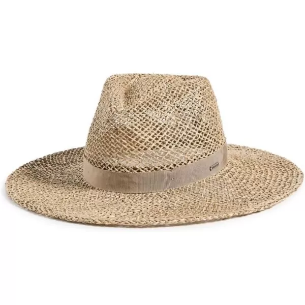 Brixton Womens Joanna Straw HatTan Seagrass