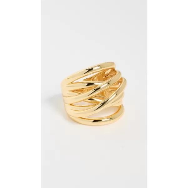 By Adina Eden Womens Solid Multi Strand Chunky RingBy Adina Eden Womens Solid Multi Strand Chunky Ring