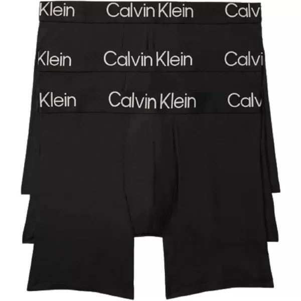 Calvin Klein Mens Ultra Soft Modern Modal Boxer Brief3 Black