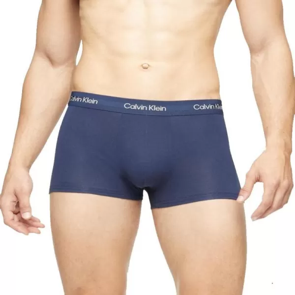 Calvin Klein Mens Ultra Soft Modern Modal TrunkBlue Shadow