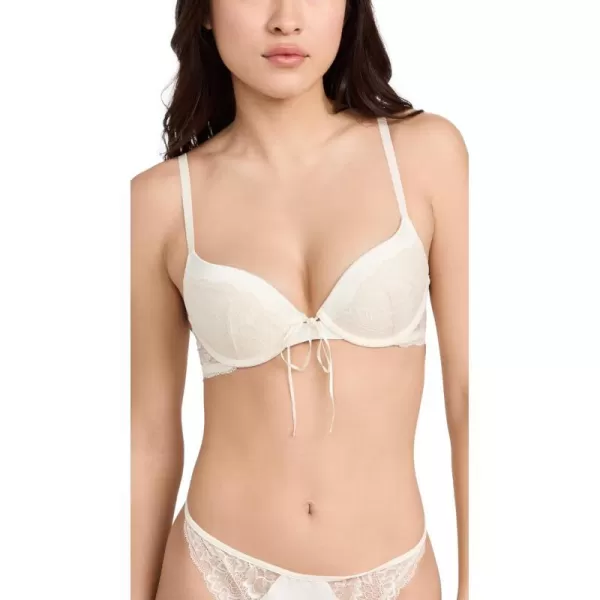 Calvin Klein Underwear Womens Push Up Plunge BraVanilla Ice