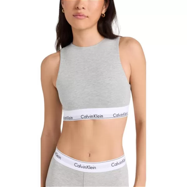 Calvin Klein Underwear Womens Unlined BraletteGrey Heather