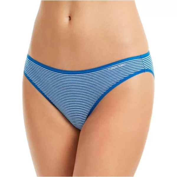 Calvin Klein Womens Form BikiniBlue Feeder Stripe