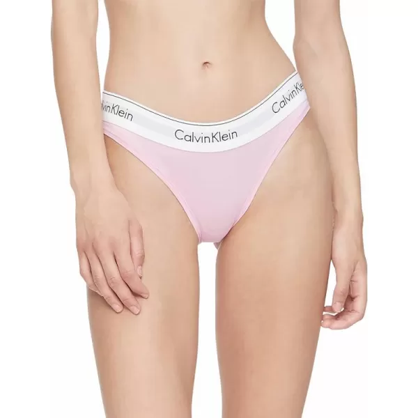 Calvin Klein Womens Modern Cotton Stretch Bikini PantyPale Orchid