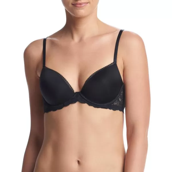 Calvin Klein Womens Seductive Comfort with Lace Demi BraBlack