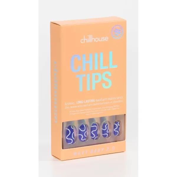 Chillhouse Womens Wavy Baby 20 Nail Kit One SizeChillhouse Womens Wavy Baby 20 Nail Kit One Size