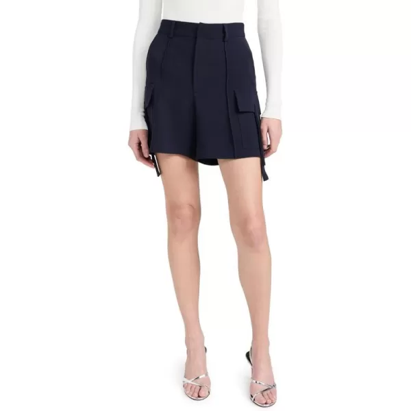 Cinq  Sept Womens Crepe Odilia ShortsNavy