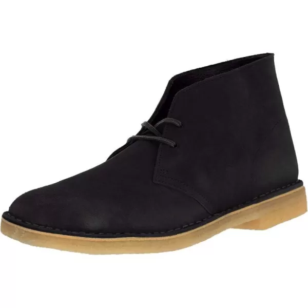 Clarks Mens Desert Chukka BootBlack Suede