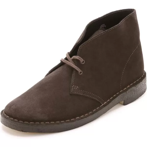 Clarks Mens Desert Chukka BootBrown Suede