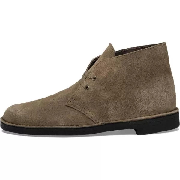 Clarks Mens Desert Chukka BootDark Grey Suede