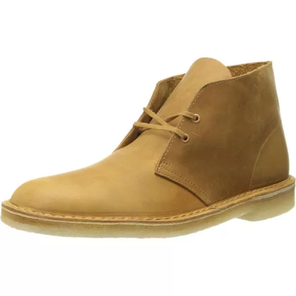 Clarks Mens Desert Chukka BootMustard