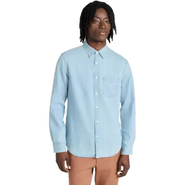 Club Monaco Mens Clean Denim ShirtIndigo