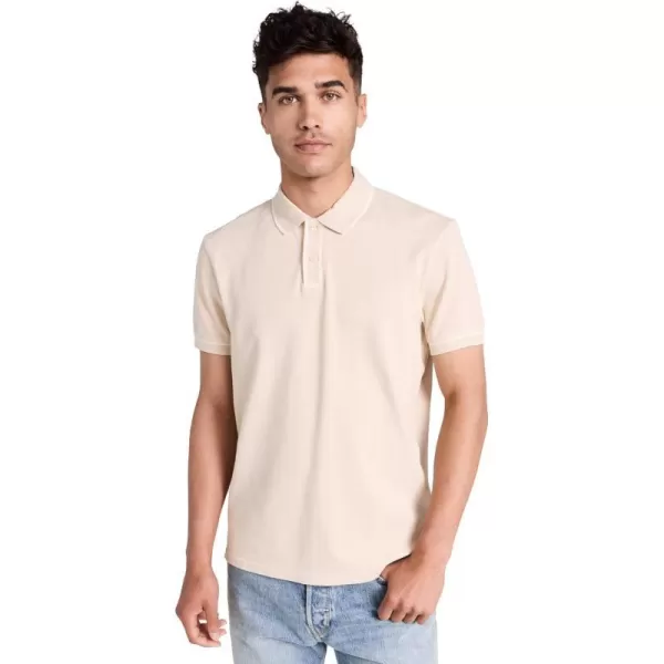 Club Monaco Mens Linear Tipped PoloSilver Birch