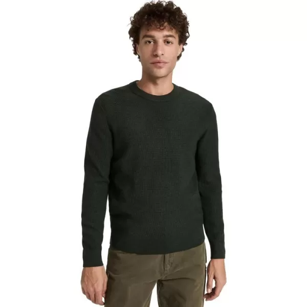 Club Monaco Mens Refined Texture Crew SweaterOlive Drab