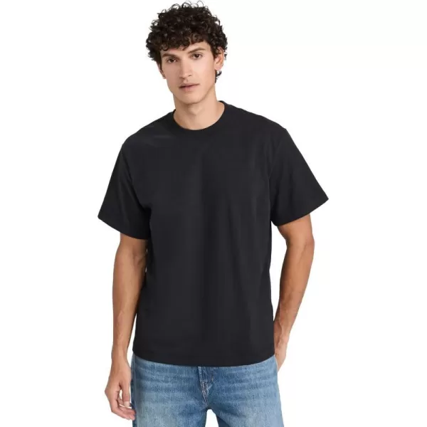 Club Monaco Mens Relaxed TeeBlackNoir