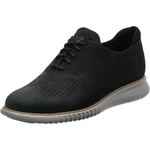 Cole Haan Mens 2Zerogrand Laser Wing OxfordBlack NubuckGray