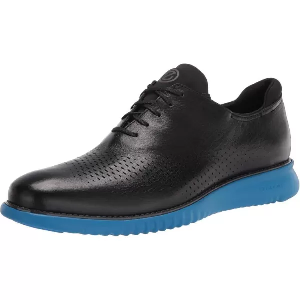 Cole Haan Mens 2Zerogrand Laser Wing OxfordBlackDirectoire Blue