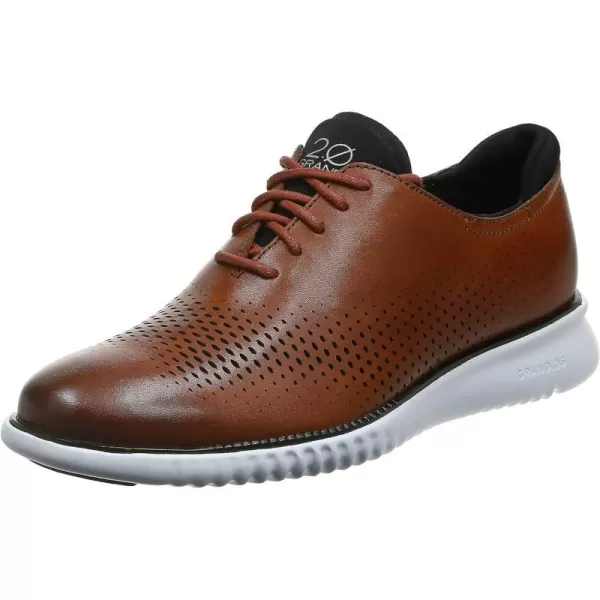 Cole Haan Mens 2Zerogrand Laser Wing OxfordBritish TanIvory