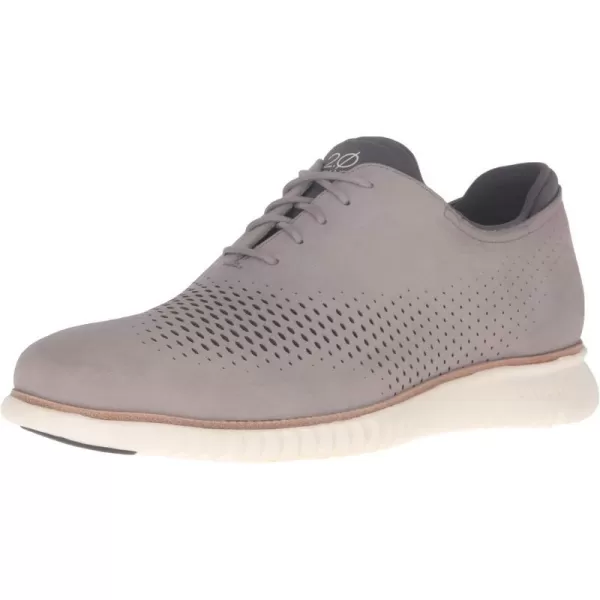 Cole Haan Mens 2Zerogrand Laser Wing OxfordIronstone NubuckIvory