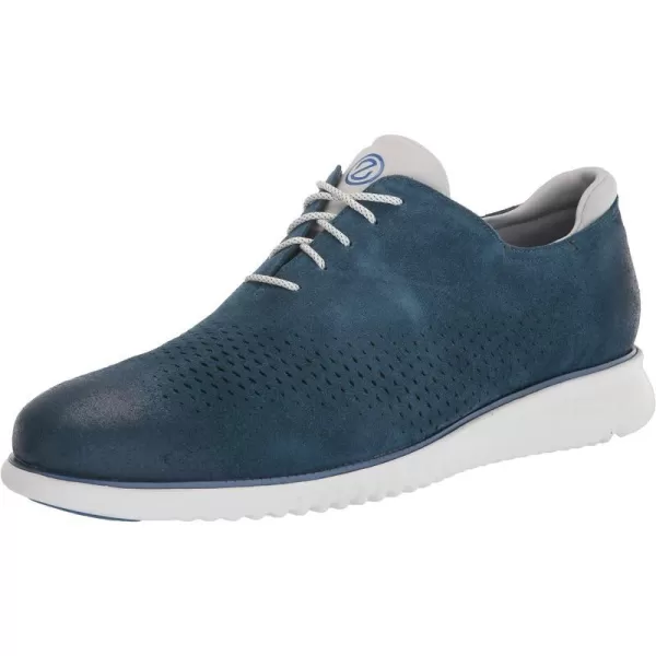 Cole Haan Mens 2Zerogrand Laser Wing OxfordMoonlit Ocean Suede