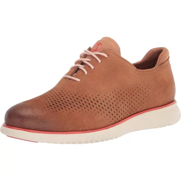 Cole Haan Mens 2Zerogrand Laser Wing OxfordTaos Tan Suede