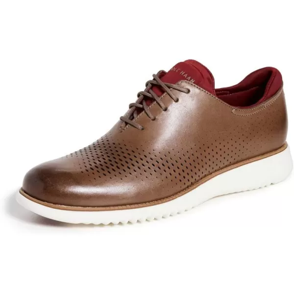 Cole Haan Mens 2Zerogrand Laser Wing OxfordTruffleEgret