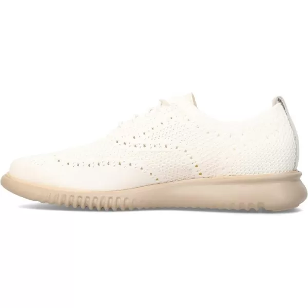 Cole Haan Mens 2Zerogrand Stitchlite OxfordOptic WhiteIvory