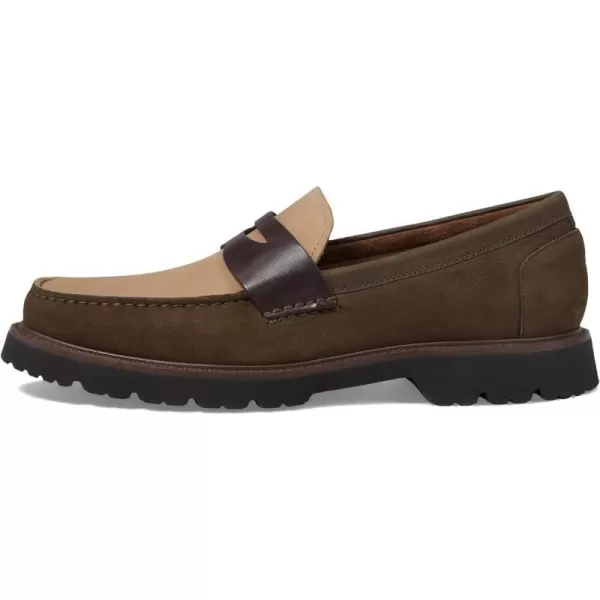 Cole Haan Mens American Classics Penny LoaferDeep OliveDark Latte