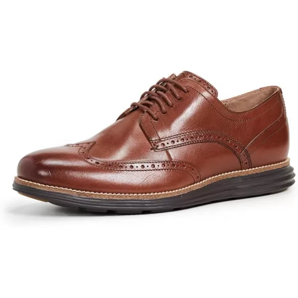 Cole Haan Mens Grand Tour Wing Oxford WoodburyIvory ShoesWoodburyJava