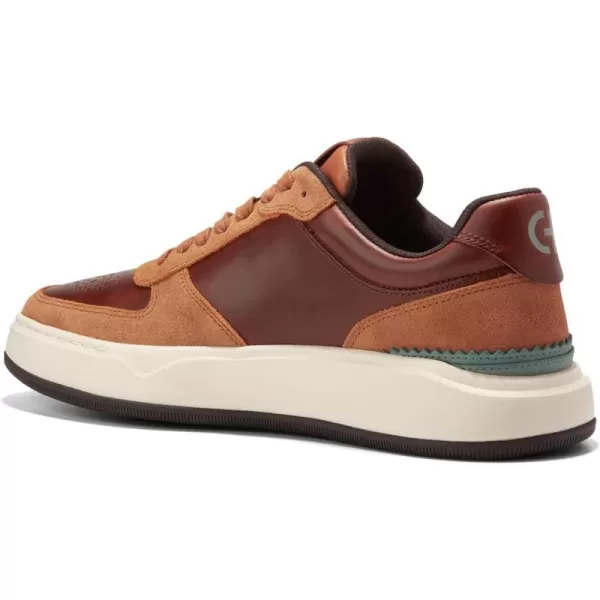 Cole Haan Mens Grandpro Crew Wing Tip SneakerAcornTrellisIvory