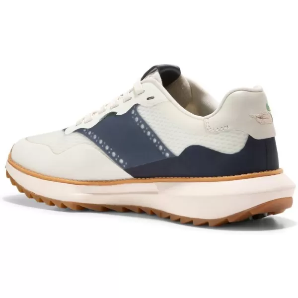 Cole Haan Mens Grandpro Crossover Golf SneakerIvoryNavy BlazerIvory