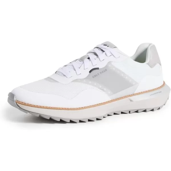 Cole Haan Mens Grandpro Crossover Golf SneakerOptic WhiteNimbus Cloud