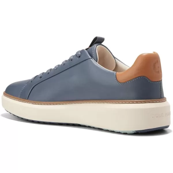 Cole Haan Mens Grandpro Rally Canvas Court Ii SneakerFolkstone GrayNatural TanIvory