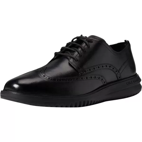 Cole Haan Mens Original Grand Shortwing OxfordBlack LeatherBlack