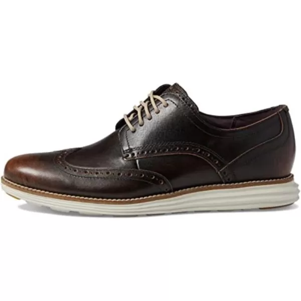 Cole Haan Mens Original Grand Shortwing OxfordNatural TanSilver Birch