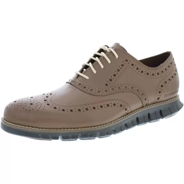 Cole Haan Mens Zg Remastered Plain Toe OxfordIrish CoffeeTurbulence