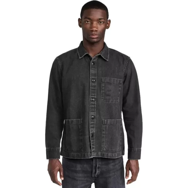 Corridor Mens Duck Dye OvershirtBlack