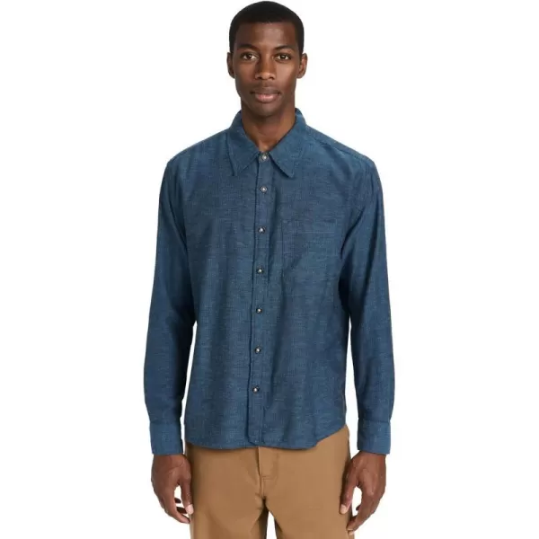 Corridor Mens Lyocell Flannel Button DownBlue