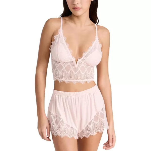 Cosabella Womens Allure Cami  Boxer SetPink Lily