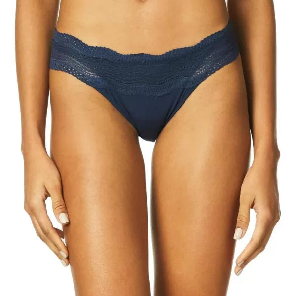 Cosabella Womens Dolce Lace Bikini BriefsNavy Blue