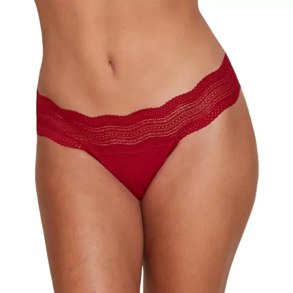 Cosabella Womens Dolce Lace Bikini BriefsSindoor Red