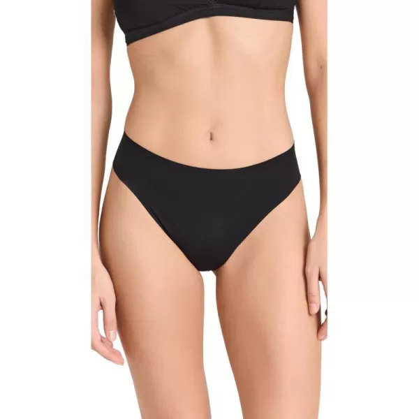 Cosabella Womens High Rise Bikini BriefsBlack